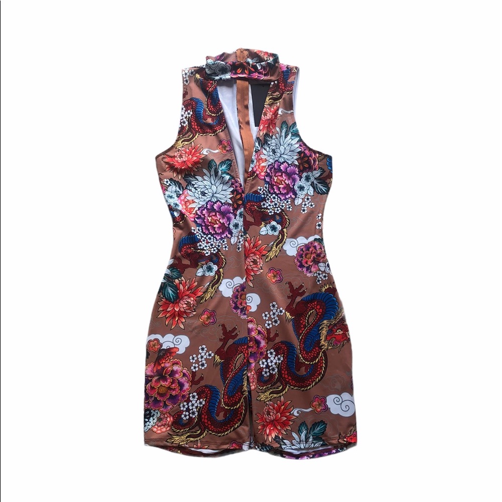 Fashion Nova Graphic Romper